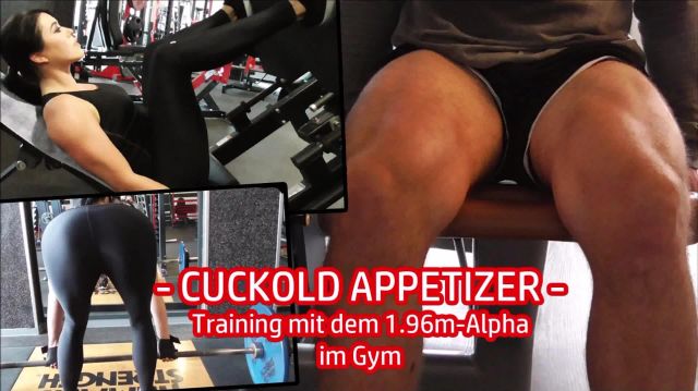 CUCKOLD APPETIZER - Training mit dem 1.96m Alpha im Gym!